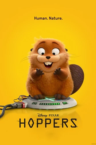 Movie poster for Hoppers