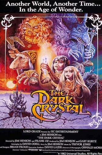movie poster for the dark crystal