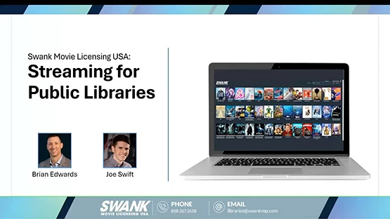 Streaming for Public Library Events!