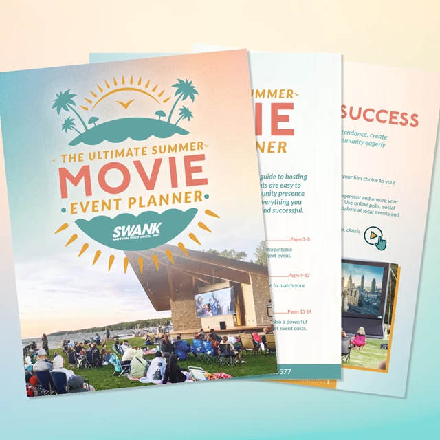 Movie Event Program Parks and Recreation Centers Movies | Swank Motion Pictures